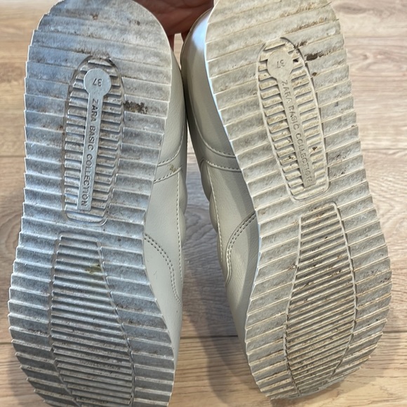 Zara basic off white sneakers - Picture 6 of 8